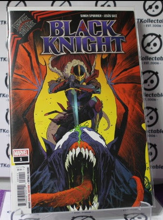 BLACK KNIGHT #1 KING IN BLACK MARVEL COMIC BOOK NM / VF 2021