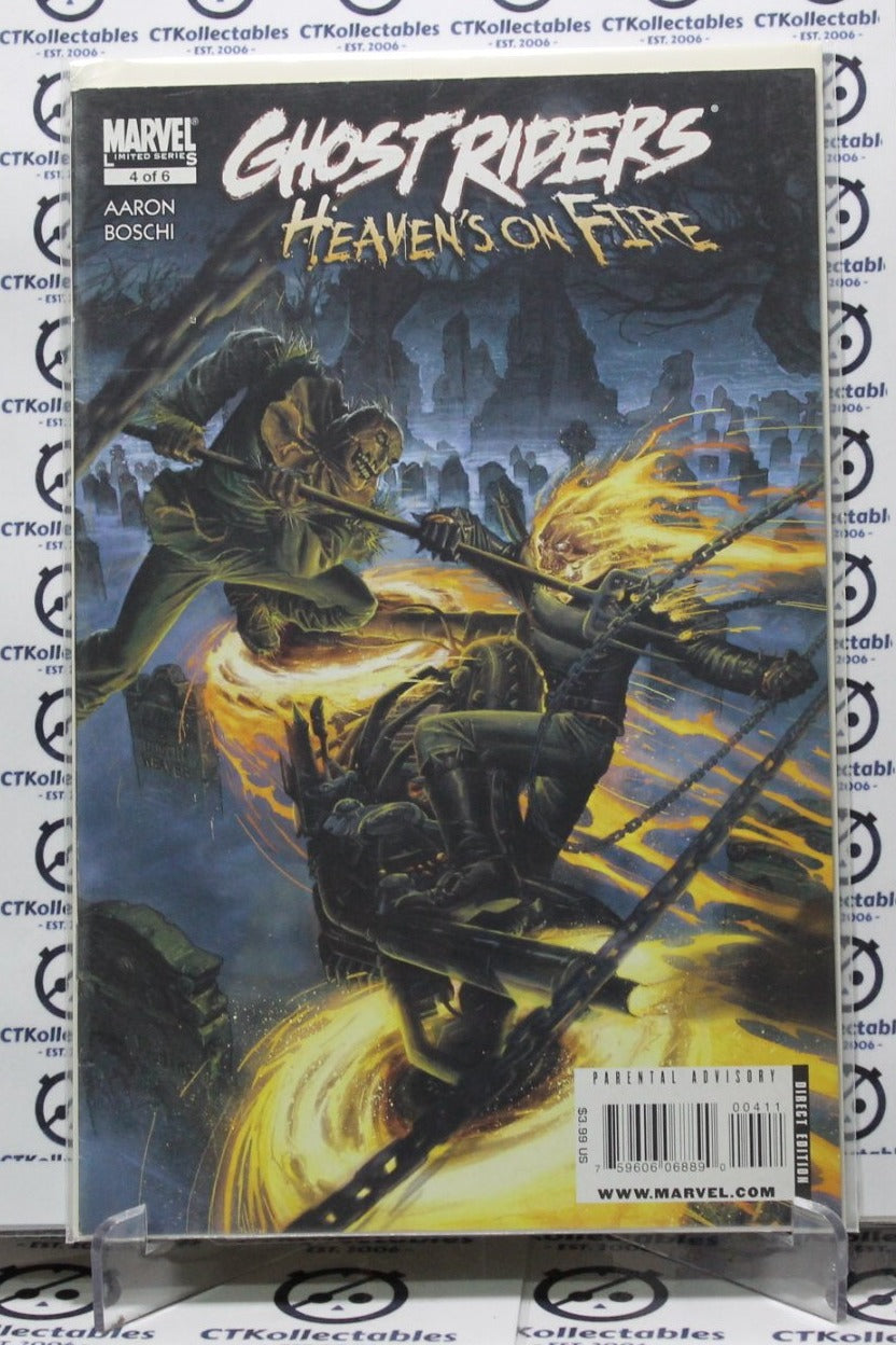 GHOST RIDERS # 4 HEAVEN'S ON FIRE NM MARVEL COMIC BOOK 2009