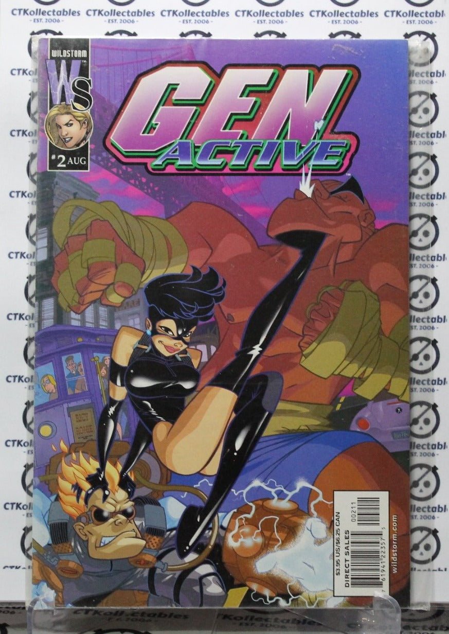 GEN ACTIVE # 2 NM / VF WILDSTORM COMIC BOOK 2000