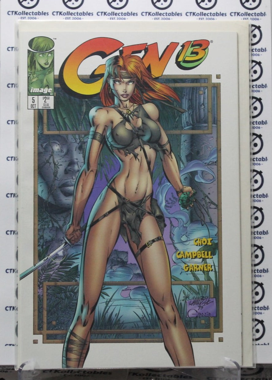 GEN 13 # 5 CAVE WOMAN COVER NM / VF WILDSTORM COMIC BOOK 1995
