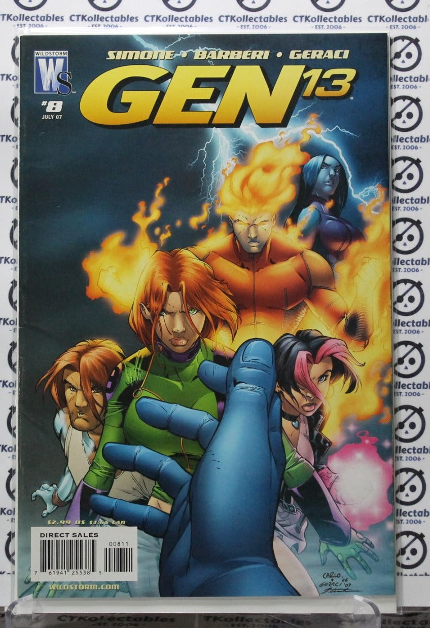 GEN 13 # 8 NM / VF WILDSTORM COMIC BOOK 2007