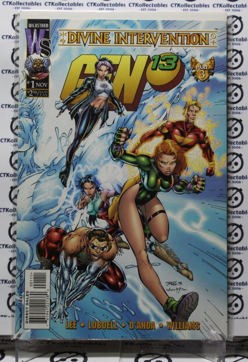GEN 13 # 1 DIVINE INTERVENTION NM / VF WILDSTORM COMIC BOOK 1999