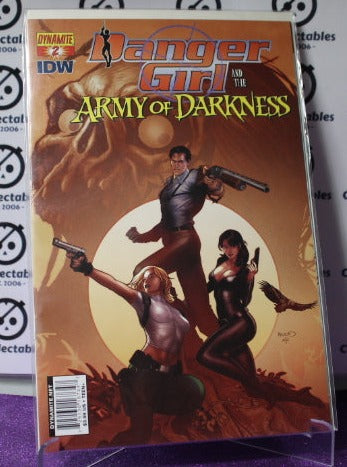DANGER GIRL AND THE ARMY OF DARKNESS # 2 DYNAMITE / IDW COMICS B COVER COMIC BOOK 2011