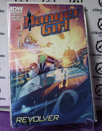 DANGER GIRL # 1 REVOLVER IDW COMICS B COVER COMIC BOOK 2012