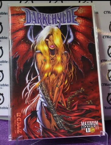 DARKCHYLDE # 1 MAXIMUM PRESS COMICS FLIP AVENGELYNE # 2 MAXIMUM PRESS COMICS MATURE COMIC BOOK 1997