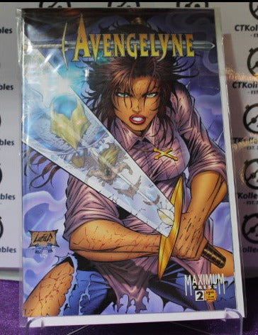 DARKCHYLDE # 1 MAXIMUM PRESS COMICS FLIP AVENGELYNE # 2 MAXIMUM PRESS COMICS MATURE COMIC BOOK 1997