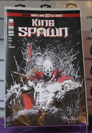 KING SPAWN # 10 NM BLACK, WHITE AND RED IMAGE McFARLANE COLLECTABLE COMIC BOOK 2022