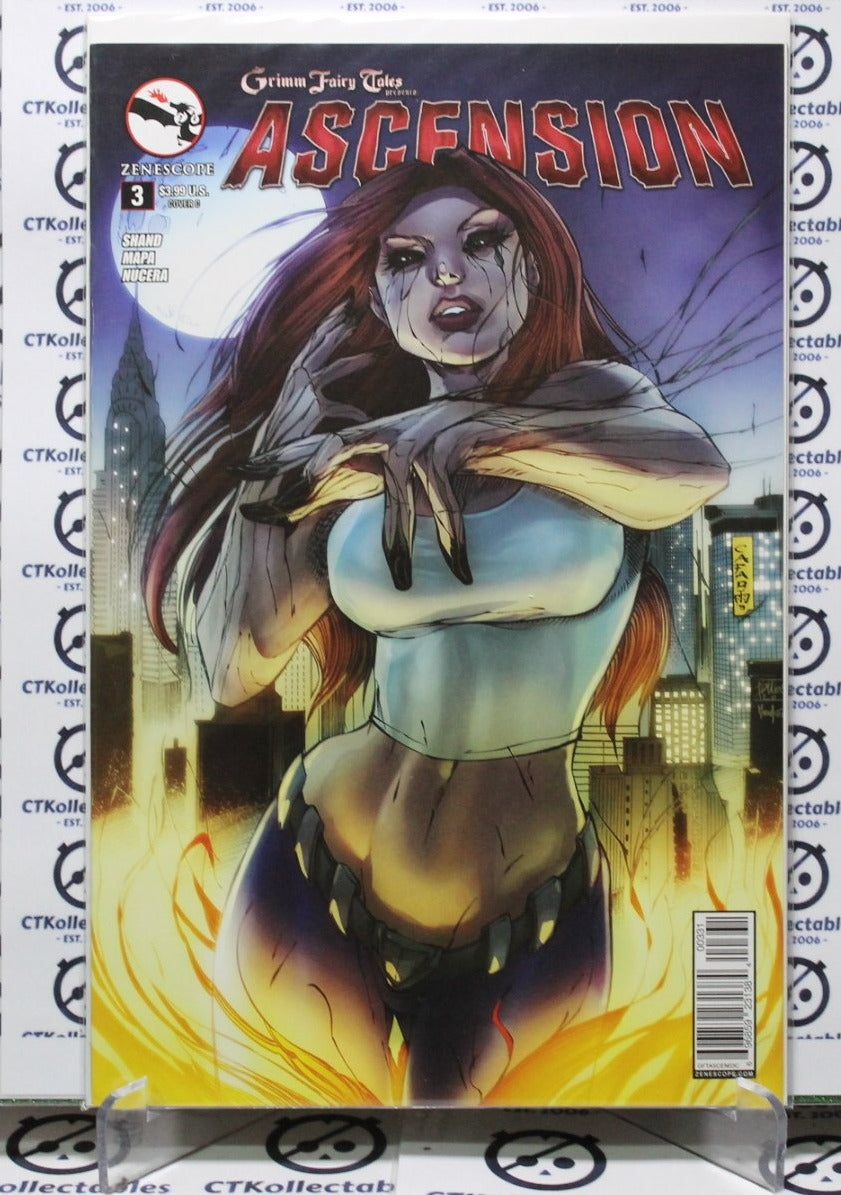ASCENSION # 3 GRIMM FAIRY TALES VARIANT NM ZENESCOPE COMIC BOOK 2014