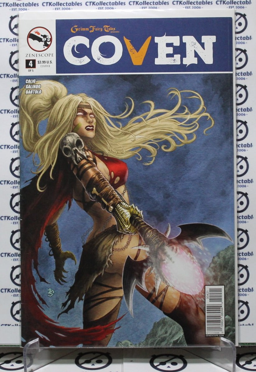COVEN # 4 GRIMM FAIRY TALES VARIANT VF ZENESCOPE COMIC BOOK 2015