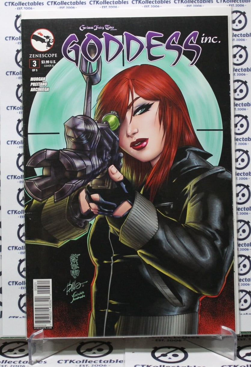 GODDESS inc. # 3 GRIMM FAIRY TALES VARIANT NM ZENESCOPE COMIC BOOK 2014