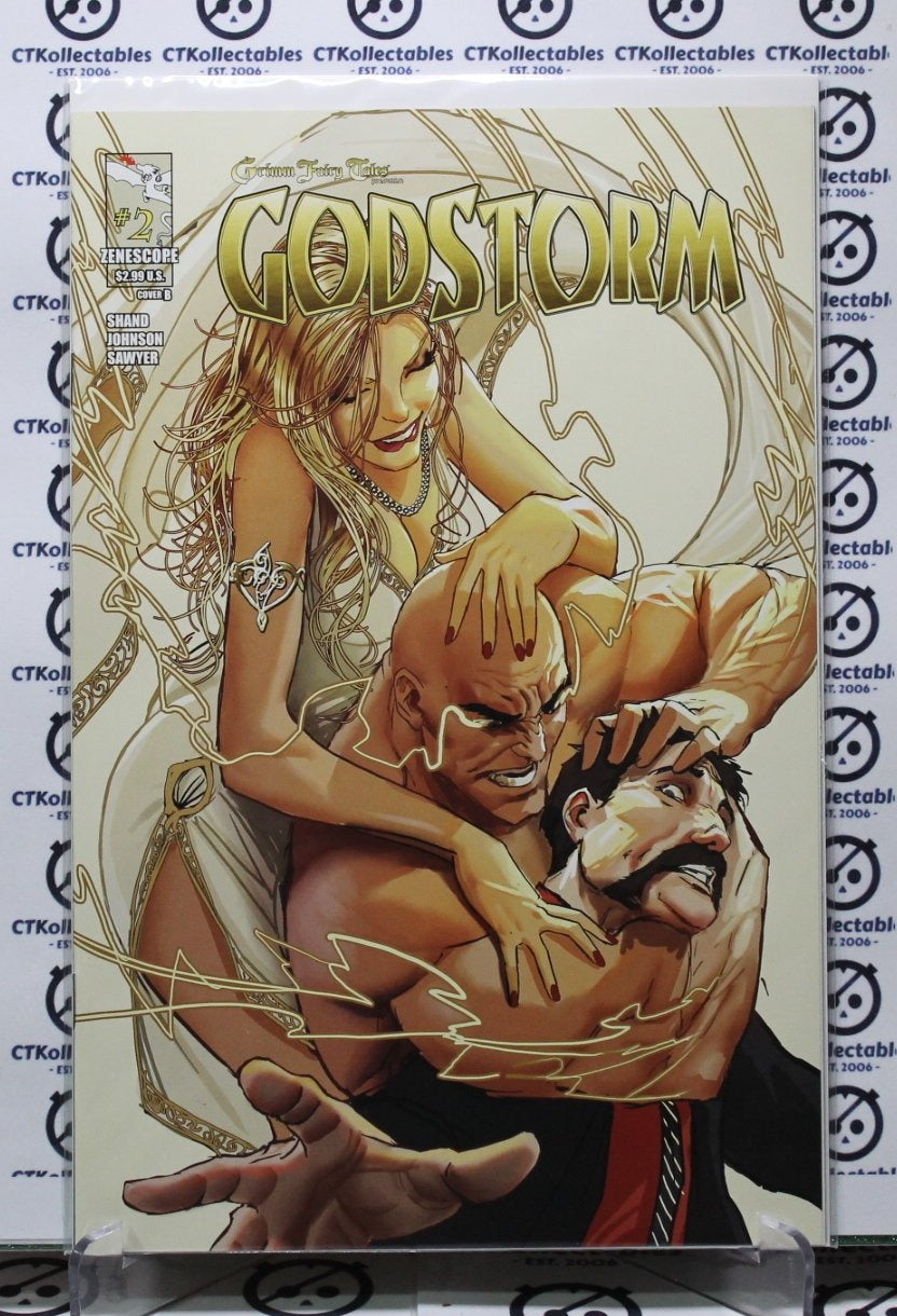 GODSTORM # 2 GRIMM FAIRY TALES VARIANT NM ZENESCOPE COMIC BOOK 2012