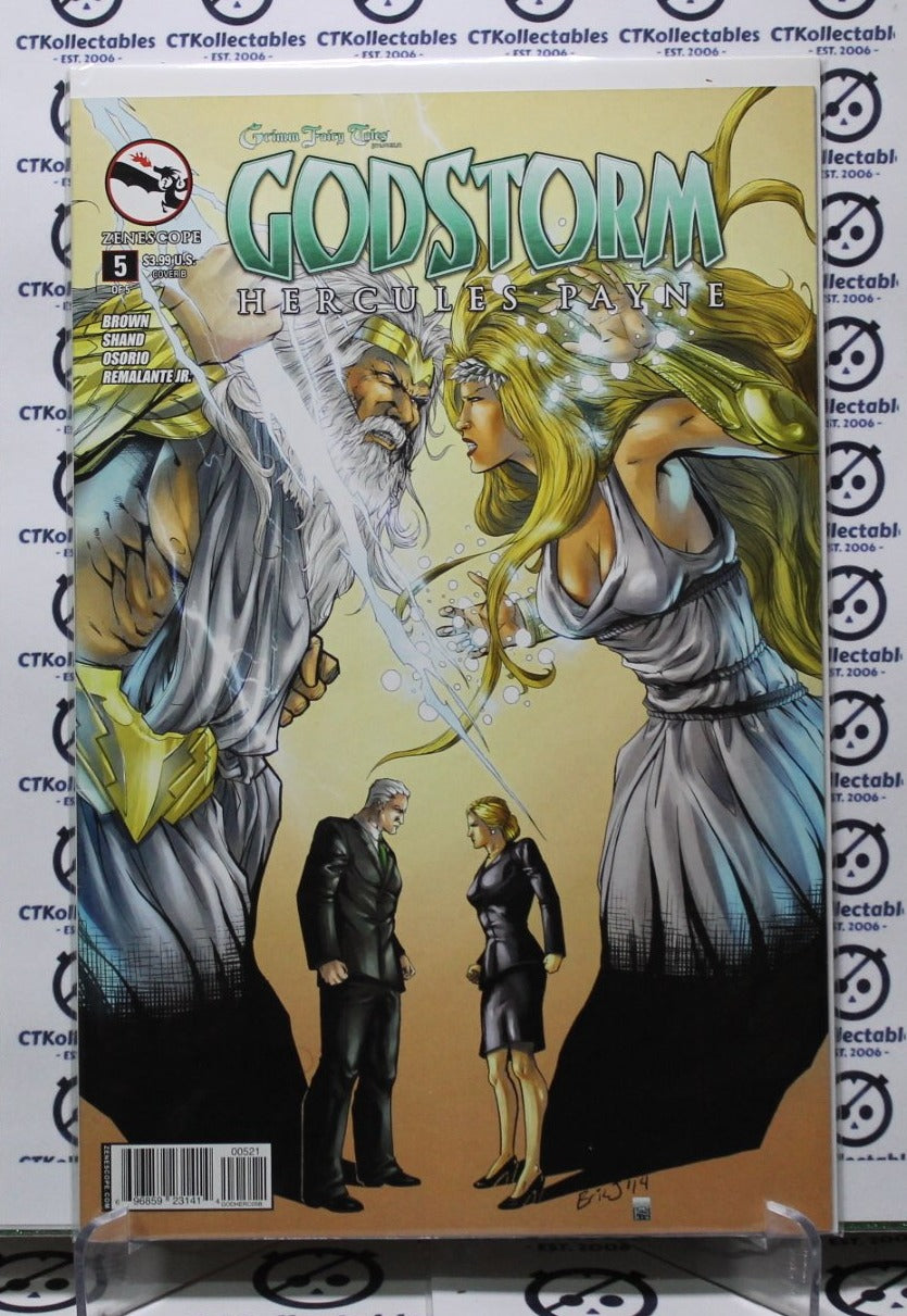GODSTORM # 5 GRIMM FAIRY TALES VARIANT NM ZENESCOPE COMIC BOOK 2014