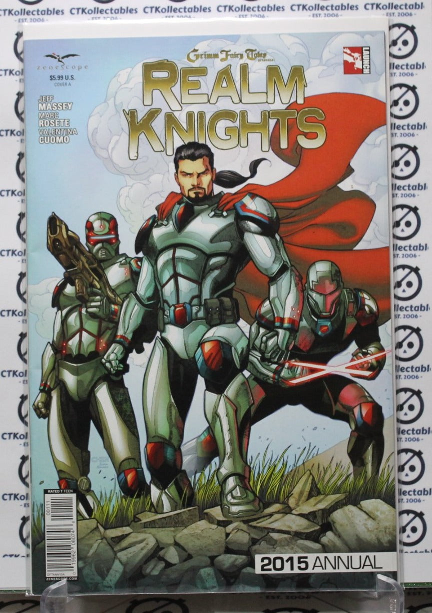 REALM KNIGHTS # 1 ANNUAL GRIMM FAIRY TALES VF ZENESCOPE COMIC BOOK 2015