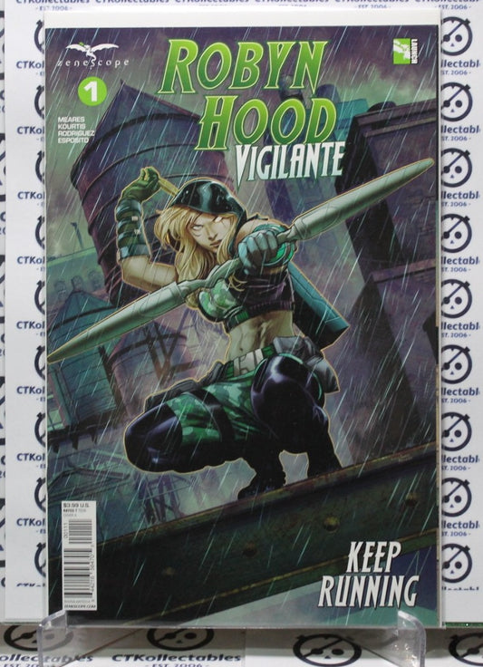 ROBYN HOOD VIGILANTE # 1 KEEP RUNNING VARIANT ZENESCOPE  2019