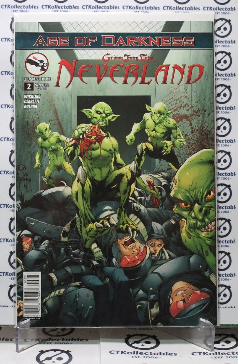 NEVERLAND # 2 GRIMM FAIRY TALES VARIANT VF ZENESCOPE COMIC BOOK 2014