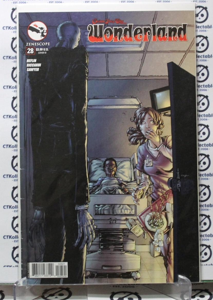 WONDERLAND #28 SLENDER MAN GRIMM FAIRY TALES VARIANT ZENESCOPE VF COMIC BOOK 2014