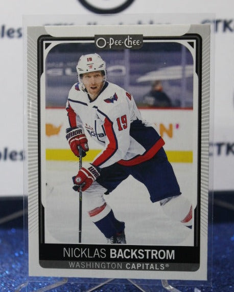 2021-22 O-PEE-CHEE NICKLAS BACKSTROM # 45 WASHINGTON CAPITALS NHL HOCKEY CARD