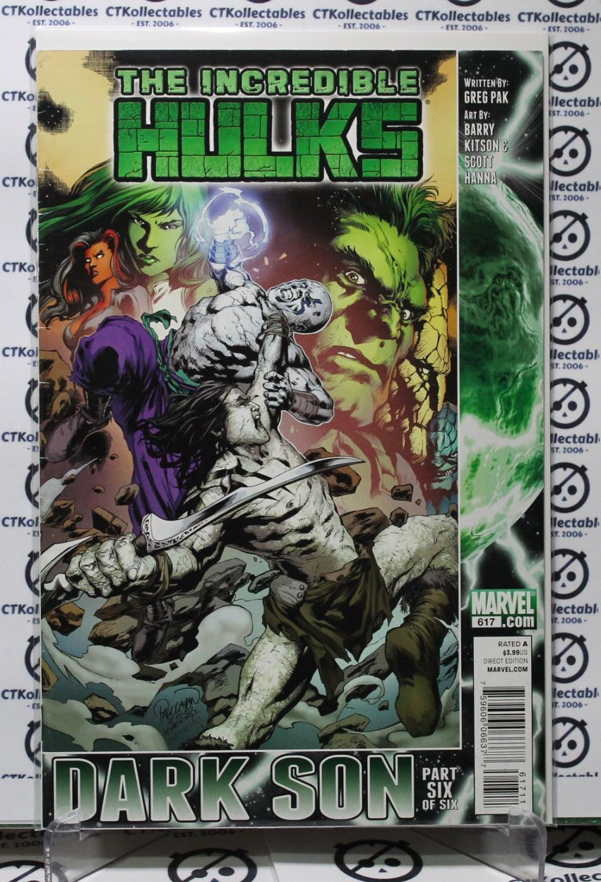 THE INCREDIBLE HULKS # 617 DARK SONE MARVEL VF COMIC BOOK 2011