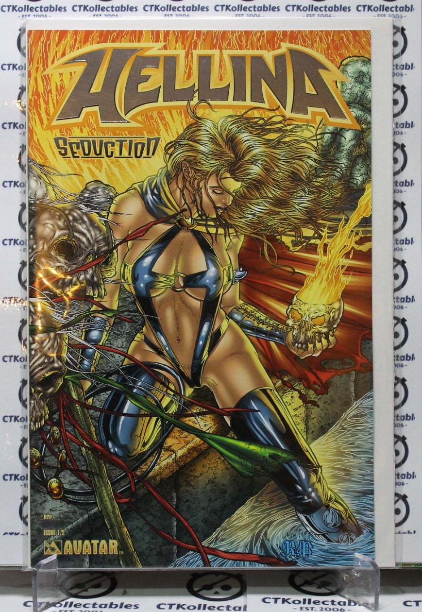 HELLINA # 1/2 SEDUCTION VARIANT PLATINUM NM AVATAR COMIC BOOK 2020