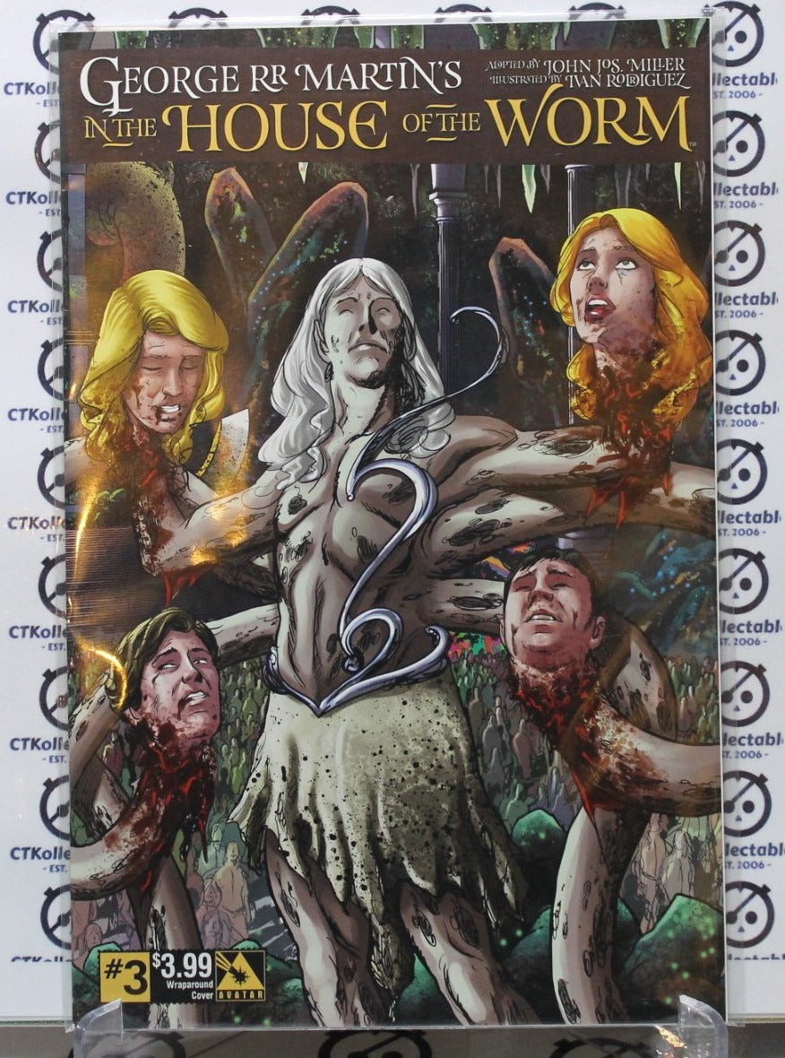 IN THE HOUSE OF THE WORM # 3 AVATAR NM GORE HORROR COMIC BOOK 2014
