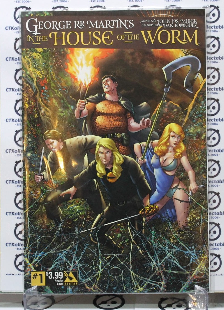 IN THE HOUSE OF THE WORM # 1 AVATAR NM HORROR COMIC BOOK 2014