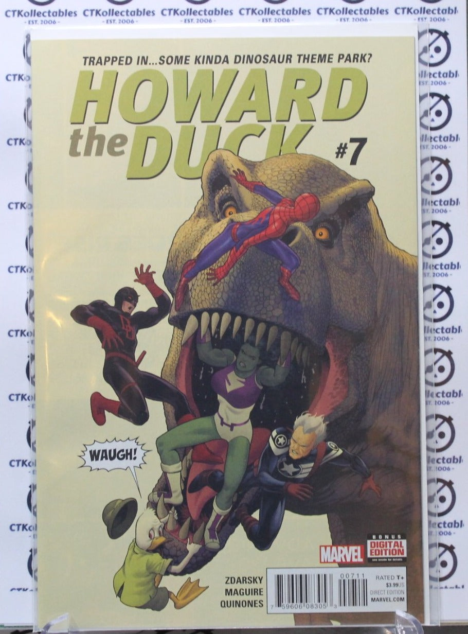 HOWARD THE DUCK # 7 NM MARVEL COMIC BOOK 2016