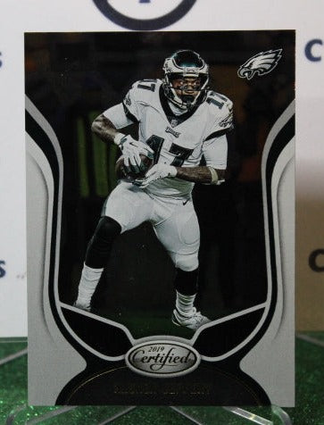 2019 PANINI CERTIFIED ALSHON JEFFERY # 59 NFL PHILADELPHIA EAGLES GRIDIRON CARD