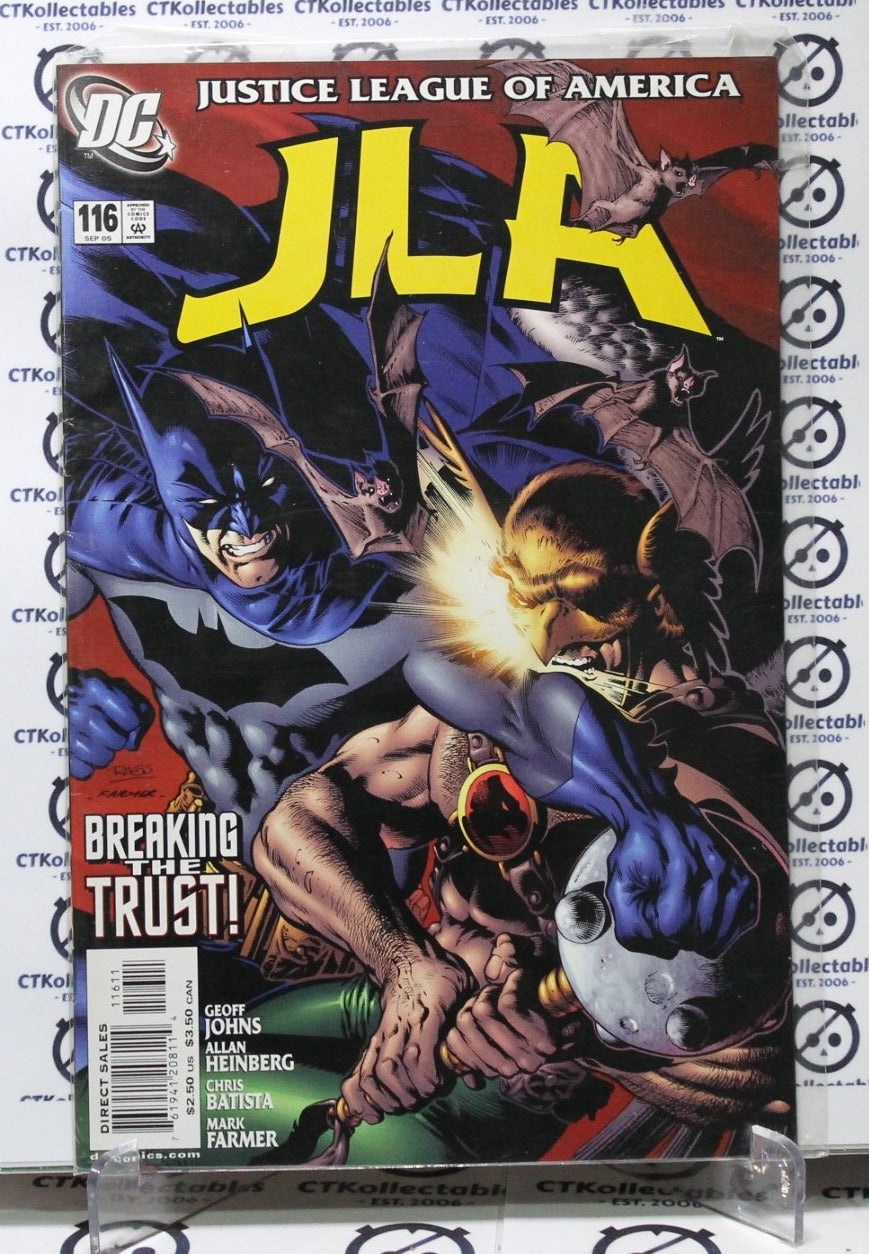 JLA # 116 JUSTICE LEAGUE OF AMERICA DC COMICS VF 2005