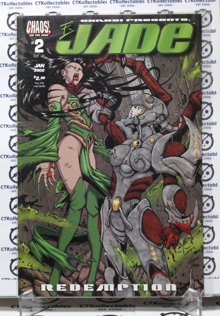 JADE # 2 REDEMPTION VF CHAOS COMIC BOOK 2002