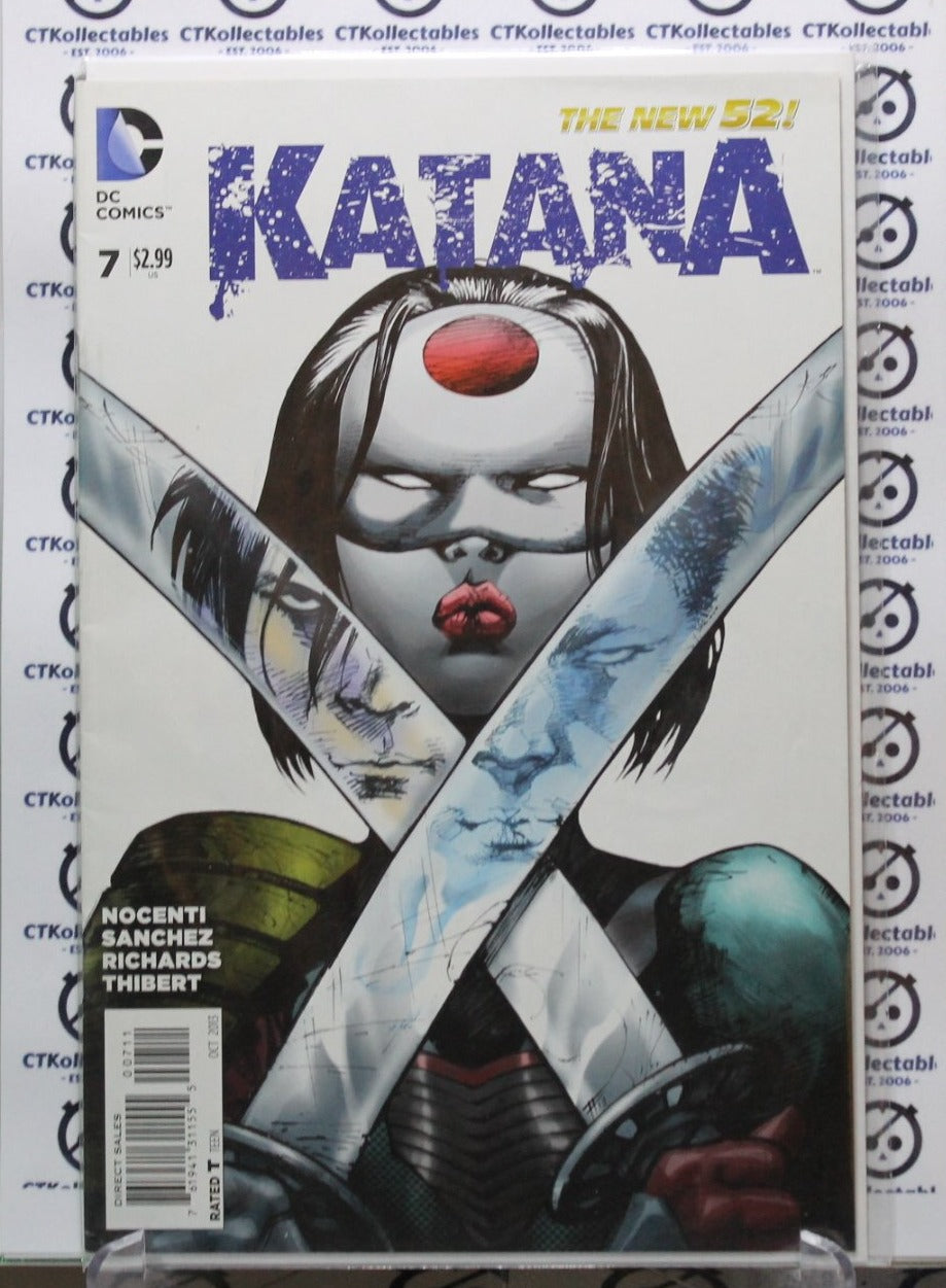 KATANA # 7 VF+ DC COMIC BOOK 2013