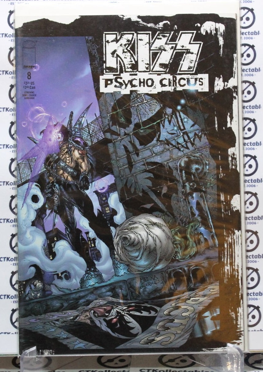 KISS PSYCHO CIRCUS # 8 NM / VF IMAGE COMIC BOOK 1998