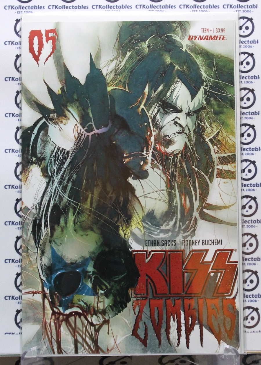 KISS ZOMBIES # 05 VARIANT GENE COVER DYNAMITE COMICS NM 2020