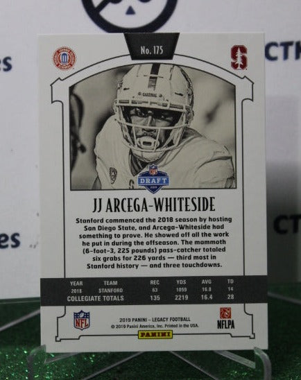 2019 PANINI LEGACY J.J. ARCEGA-WHITESIDE # 175 ROOKIE NFL PHILADELPHIA EAGLES GRIDIRON CARD