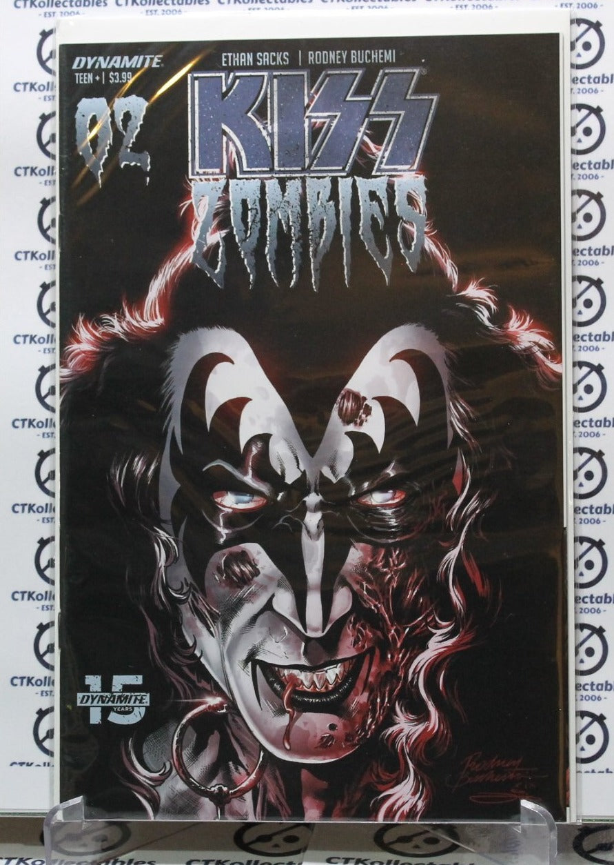 KISS ZOMBIES # 02 VARIANT GENE COVER NM DYNAMITE COMICS 2019