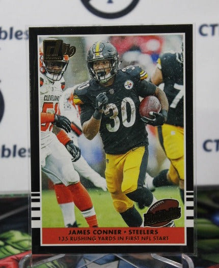 2019 PANINI DONRUSS JAMES CONNER # H-6 HIGHLIGHTS NFL PITTSBURGH STEELERS GRIDIRON CARD