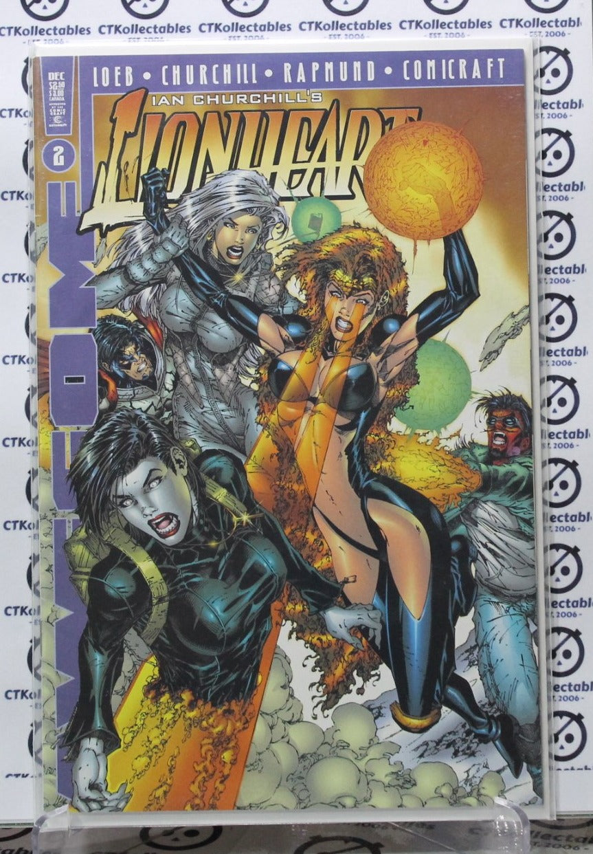 LIONHEART # 2 IAN CHURCHILL NM AMESOME COMIC BOOK 1999