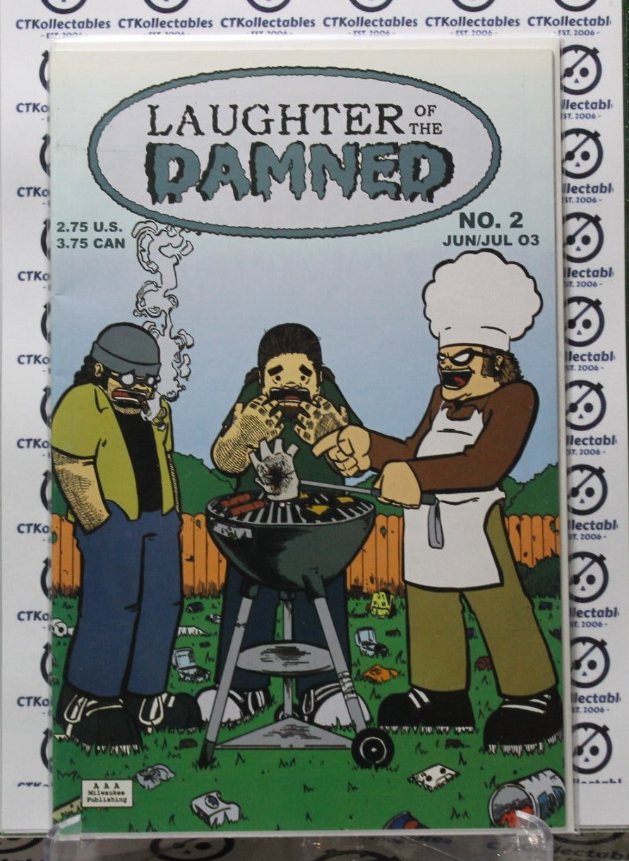 LAUGHTER OF THE DAMNED # 2 NM / VF A A A MILWAUKEE PUBLISHING COMIC BOOK 2003