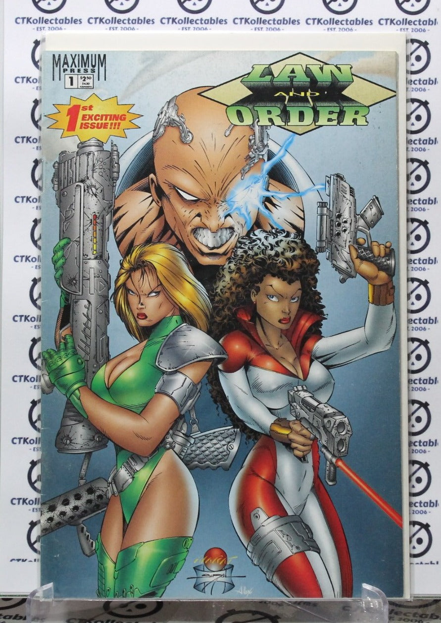 LAW AND ORDER # 1 NM MAXIMUM PRESS COMIC BOOK 1995