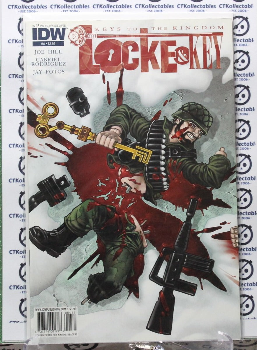 LOCKE & KEY # 4 KEYS TO THE KINGDOM NM/VF IDW COMICS COMIC BOOK 2011