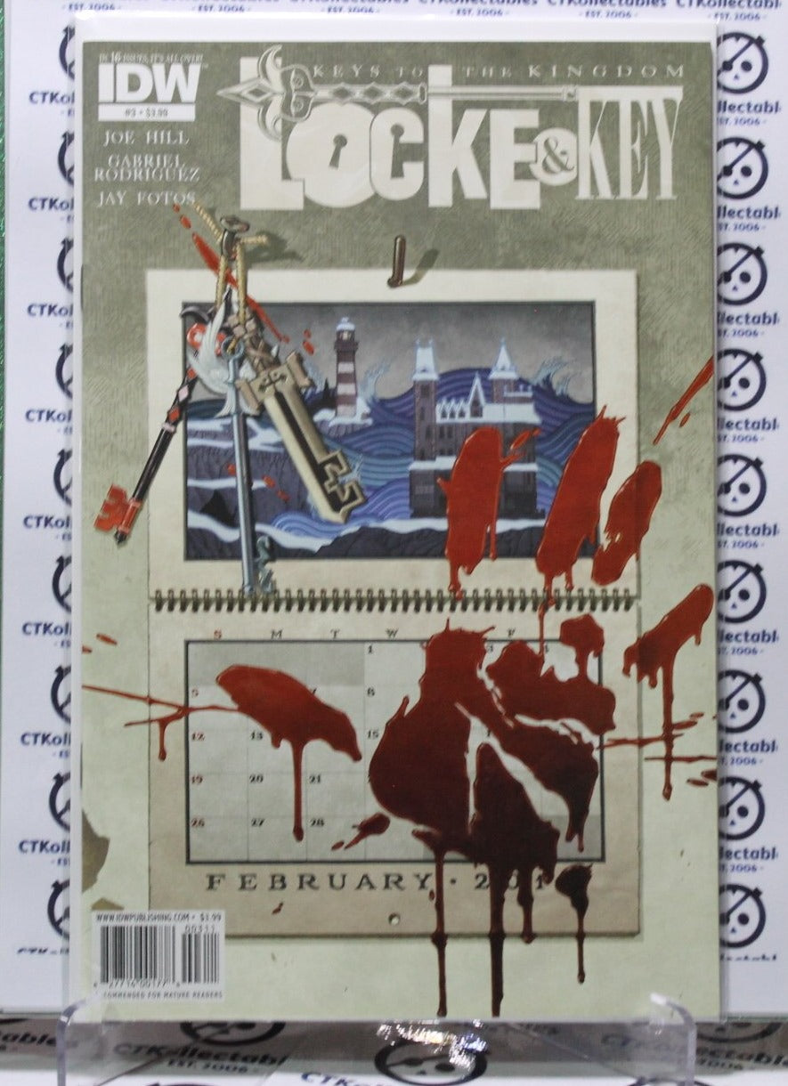 LOCKE & KEY # 3 KEYS TO THE KINGDOM NM/VF IDW COMICS COMIC BOOK 2011