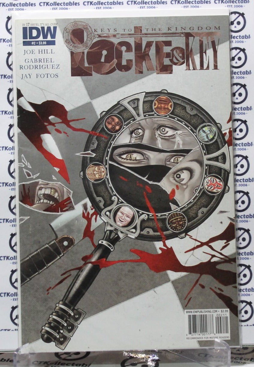 LOCKE & KEY # 2 KEYS TO THE KINGDOM NM/VF IDW COMICS COMIC BOOK 2011