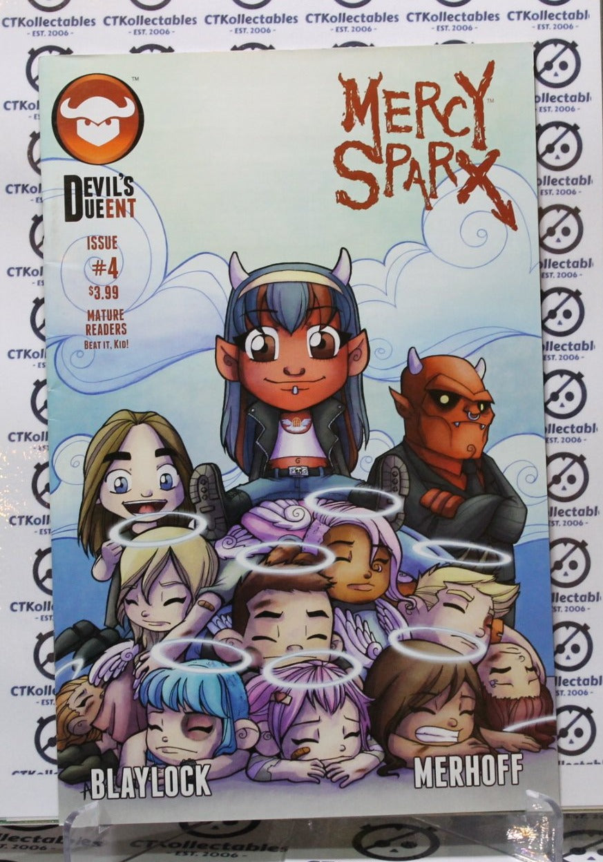 MERCY SPARX # 4 VARIANT DEVIL'S DUE PUBLISHING MATURE COMIC BOOKS NM 2013