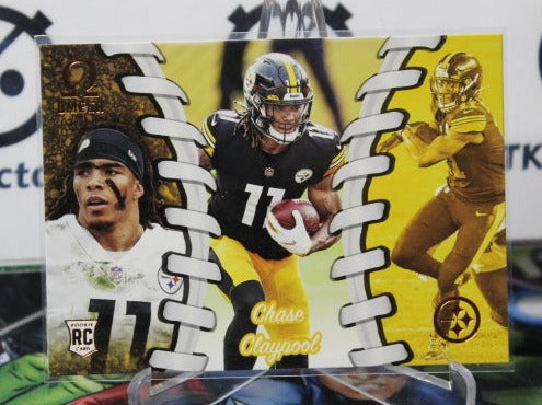 2020 PANINI OMEGA CHASE CLAYPOOL # O-16 ROOKIE NFL PITTSBURGH STEELERS GRIDIRON CARD