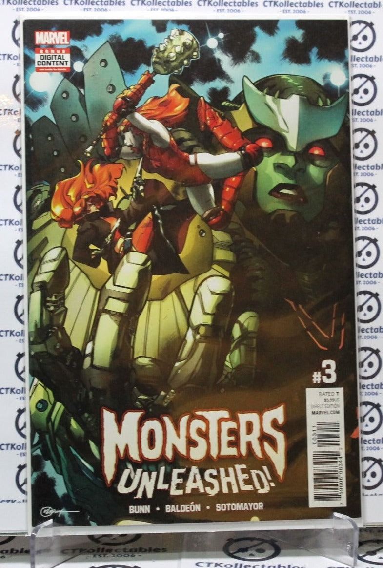 MONSTERS UNLEASHED # 3 COMIC BOOK NM MARVEL 2017
