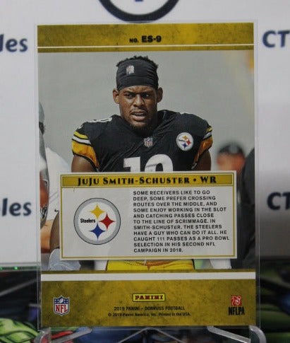 2019 PANINI DONRUSS JUJU SMITH-SCHUSTER # ES-9 ELITE SERIES NFL PITTSBURGH STEELERS GRIDIRON CARD