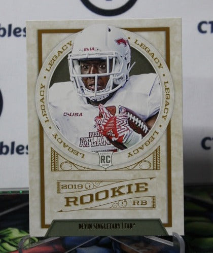 2019 PANINI LEGACY DEVIN SINGLETARY # 159 DRAFT ROOKIE NFL PITTSBURGH STEELERS GRIDIRON CARD