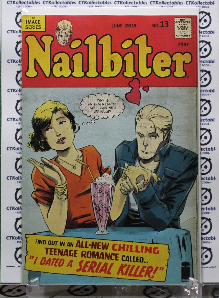 NAIL BITER # 13 VF VARIANT COVER IMAGE COMICS MATURE COMIC BOOK 2015