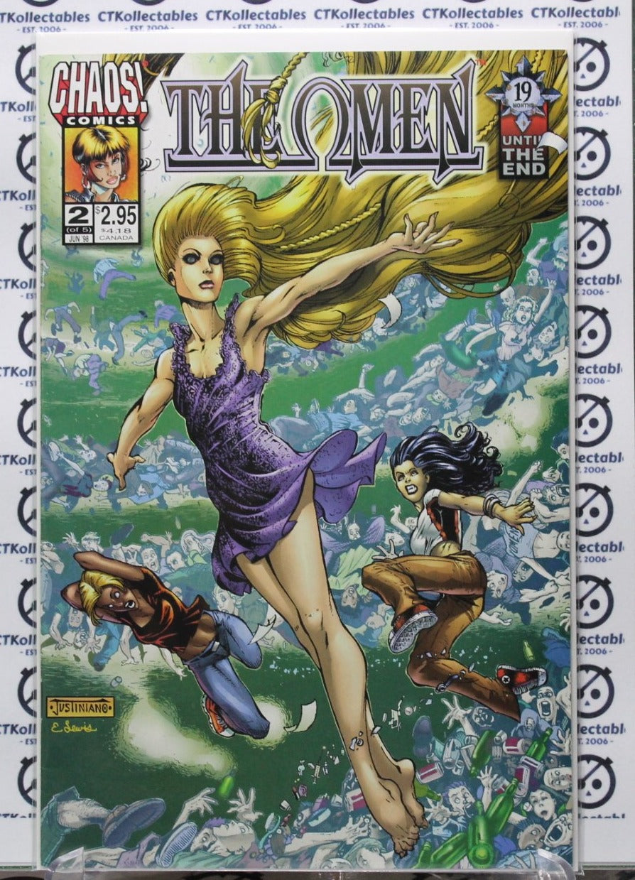 THE OMEN # 2 CHAOS COMICS VF HORROR COMIC BOOK 1998