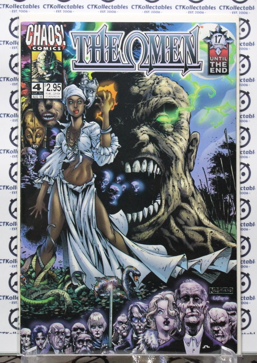 THE OMEN # 4 CHAOS COMICS VF HORROR COMIC BOOK 1998