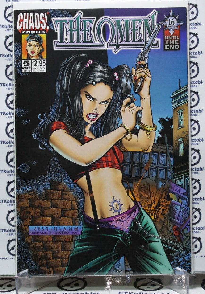 THE OMEN # 5 CHAOS COMICS VF HORROR COMIC BOOK 1998